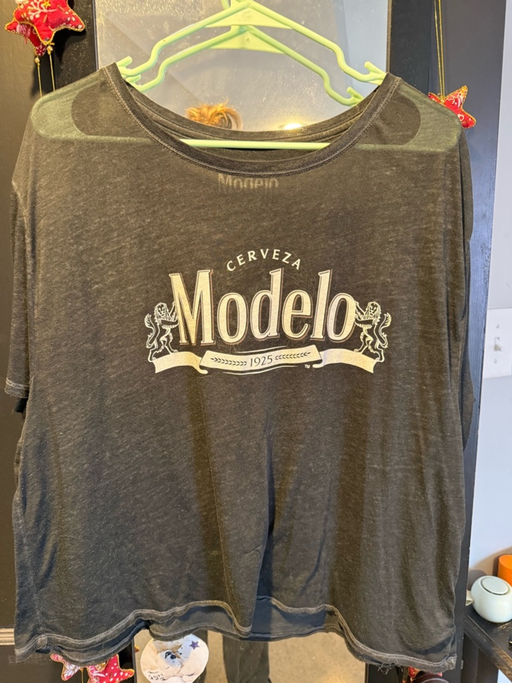 Lucky Brand Black Modelo Graphic Tee